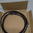 DbillionDa Cat 8 Ethernet Cable 40Gbps 2000MHz, 6FT Heavy-Duty for Indoor/Outdoor Use, High-Speed Wired Internet Cable, Gold-Plated RJ45, Weatherproof & UV Resistant for Gaming, PC, Router, Modem