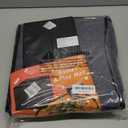 XL Toy Storage Organizer with Play Mat - Storage Bag/Box for Kids, Boys, Girls, Nursery, Playroom - Basket for Building Bricks/Blocks - Collapsible Fabric Cube Bin, 13"x13"x15" (Dark Gray)