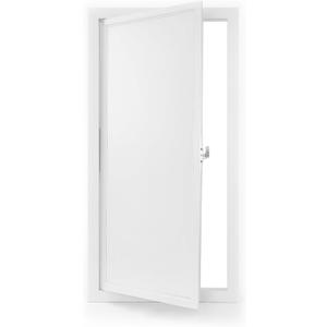 DEEKOOL Thicken 1mm Access Panel 12 x 24, Metal Access Door with Screwdriver Latch, Galvanized Steel Inner Panel and Aluminum Alloy Frame, Access Panel for Drywall, Ceilings, Plumbing, Attic