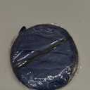 TECHMILLY Collapsible Mesh Pop Up Laundry Hamper with Sturdy Handles and Side Pocket - Portable Foldable Clothes Baskets for Dorm, Bathroom & Travel Storage (Blue, 2 Packs)