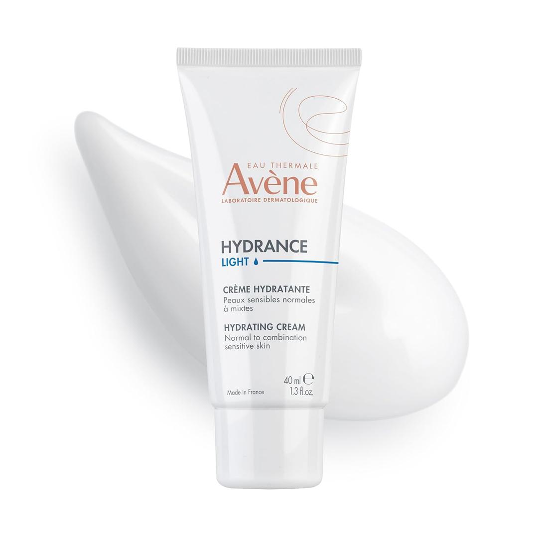 Avne Hydrance LIGHT Hydrating Emulsion, Daily Face Moisturizer Cream, Non-Comedogenic, 1.3 Oz
