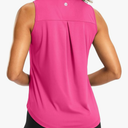 G Gradual Workout Tank Top for Women Sleeveless Athletic Yoga Tops High Neck Quick Dry Running Tennis Sports Shirts for Women S