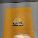 Sunheir Washable Pee Pads for Dogs 2-Pack Reusable Puppy Pads Pet Training Pads, Waterproof Dog Pee Pads for Crate, Whelping Pad, Non-Slip Protects Against Urine Leakage (Leaves - Light Grey, 24x36)