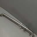 Safety Grab Bars for Bathtubs and Showers, Non Slip 304 Stainless Steel Bathroom Balance Bar, ADA Compliant Shower Handles for Elderly, Handicap, Senior & Children (Brushed Nickel, 24 Inches)