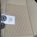 Coverado Seat Covers, Car Seat Covers Front Seats, Beige Car Seat Cover, Waterproof Car Seat Covers, Car Seat Cushion, Front Car Seat Covers Leatherette Car Seat Protector Universal Fit Most Cars