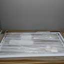 41'' Extra Tall Pet Gate for Large Dogs 54.7-63.0'' Wide Indoor No Jumping Over, Heavy Duty Puppy Baby Gate for Doorways, Pressure Mounted Metal Gate for Child Toddler (White)