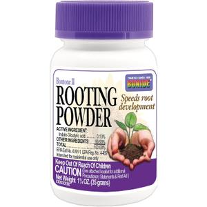 Bonide Bontone II Rooting Powder, 1.25 oz Ready-to-Use Dust for Houseplants and Transplants Speeds Root Development