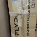 11'6x35'' Extra Wide Inflatable Paddle Board, 450lb Capacity Stand Up Paddle Board for Adults (x3), Stable Inflatable SUP, All Skill Levels, 3 Handles, 100L Backpack, 3PCS Paddle, 5L Dry Bag