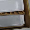 6 Pack Under Cabinet Lighting Wireless, 40 LED Rechargeable Battery Motion Sensor Light Indoor, Stick On Magnetic Closet Lights, Under Counter Lights for Kitchen, Stairs, White 10 in