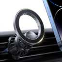 Lamicall MagSafe Car Mount - [20 Super Magnets] Air Vent Cell Phone Holder Clip, MagSafe Accessories
