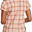 Eddie Bauer Women's Packable Camp Shirt (Blue, XS)