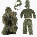 Ghillie Suits, Adult and Youth Sizes, Dry Grass, Leaf, and Woodland Camo Styles