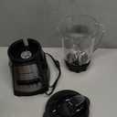 Hamilton Beach Power Elite Wave Action Blender For Smoothies, 40 Oz Glass Jar, 12 Functions Including Puree, Crush Ice, 700 Watts - Black (58148A)