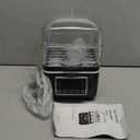 2 Tiers Electric Food Steamer for Cooking, 4 QT Digital Multi Vegetable Steamer with BPA-Free Stackable Baskets, Rapid Egg Cooker Egg Steamer with Auto Shut-Off, Ideal for Veggies, Seafood, Rice