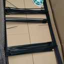 6 Packs Tomato Cages for Garden, 12"×12"×39" Plant Support Cage with Different Spacing, Green Metal Trellis for Climbing Plants Like Cucumber, Flowers