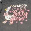 Grandpa Of The Silly Goose First Birthday Family Matching T-Shirt 3XL
