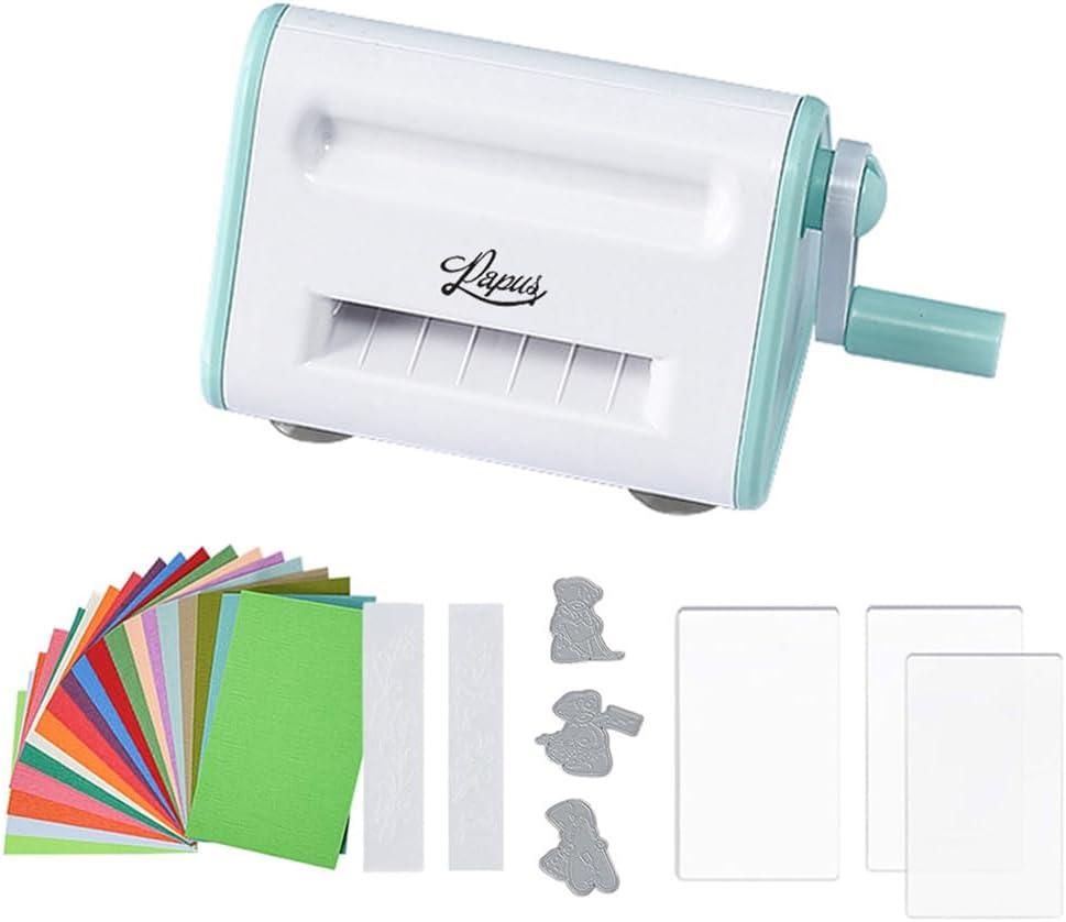 Portable Manual Die Cutting and Embossing Machine Kit for Arts and Crafts, Scrapbooking for Card Making, 3 Opening (small)