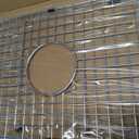Serene Valley Sink Bottom Grid 22" X 13", Centered Drain with Corner Radius 2", SVM2213C, Medium