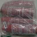 Zopeal 300 Count Red Disposable Plastic Drinking Cups 12 Ounce Red Plastic Cups with Fill Lines Reusable Plastic Cups for Drinks, Soda, Punch, Barbecues, Party, Picnics, Wedding, Birthday