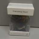 Multicolour Friendship Heart  Handcrafted Hanging Glass Gift  Sentimental Keepsake for Birthdays, Thank You, or Friendship Day