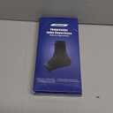 Adjustable Foot Socks, Ankle Brace Compression Support Sleeve with Silicone Gel, Arch Support - Boosts Recovery from Joint Pain, Sprain, Plantar Fasciitis (Black-Small)