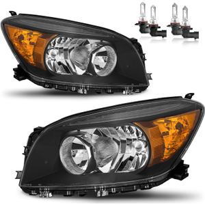 Headlights Assembly for 2006 2007 2008 Toyota RAV4