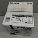 Broan-NuTone 512M Through-the-Wall Ventilation Fan White Cover, 6-Inch 70 CFM 6.0 Sones