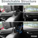 ELZO 360 Adjustable Tablet Holder for Car, Universal Compatible with 5.5-12.9 Inches Devices, Easy to Install, Foldable and Portable