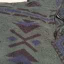 Men 1/4 Zipper Sweatshirt Ethnic Aztec Printed Kangaroo Pocket Fall Winter Pullovers Jacket Unisex Hoodie Tops Size XL