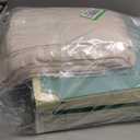 Love's cabin California King Comforter Set Off White, 7 Pieces California King Bed in a Bag, All Season Bedding Sets with 1 Comforter, 1 Flat Sheet, 1 Fitted Sheet, 2 Pillowcase and 2 Pillow Sham