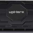 upHere 10-Port 6PIN SATA RGB Hub with 21-Key Remote Control/Splitter for 6-Pin Case Fans in Black-MBX10