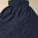 Arach&Cloz Womens Summer Maxi Dress 2025 Crew Neck Sleeveless Knitted Church Work Business Casual Outfits Long Dresses (Navy) XL