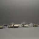 Modern Gold 5-Light Track Pendant Lighting, Adjustable Ceiling Spotlights for Kitchen, Dining, Living Room  Rotatable Heads, Dimmable Compatible, Industrial Linear Design