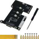 Freenove M.2 NVMe Adapter V2 for Raspberry Pi 5 (Without SSD), M.2 HAT Add-on Board, Solid State Drive Size 2230 2242 2260 2280, PCIe 2.0/3.0, Max Speed 1231 MB/s