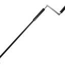 Abaodam 24.4 Inch Manual Awning Crank Handle Outdoor Shade Canopy Opener Replacement Wand for Rv Patio Roller Shades and Outdoor Shade Canopies, 62.00X11.50X1.70CM