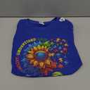 Autism Awareness Sunflower Men Women kids Autism Sunflower T-Shirt (Women, Size Large, Blue)
