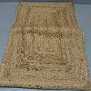 Handmade Braided Natural Jute Cushion Cover for Home Bed Room Living Room Pillow Case Decor Use 2 Pcs  
16x24 Inch