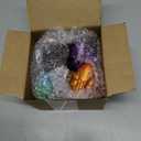 4PCS 3D Printed Octopus Animal Egg Set,Crystal Animals Egg Fidget Toy with Octopus Inside Easter Halloween for Kids