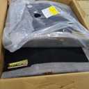 HONBAY Single Seat for Modular Sectional Sleeper Sofa with Pull Out Bed, Customizable Armless Chair for Sectional Couch, Dark Grey