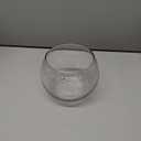 12 Pcs Fish Bowl Vase Glass Bubble Bowl Globe Glass Clear Bubble Vase Round Terrarium Goldfish Globe Flower Centerpiece for Weddings Events Arrangements Office Home, 3.3x2.8x3.5 inch
