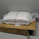 MATBEBY Bedding Quilted Fitted Full Mattress Pad Cooling Breathable Fluffy Soft Mattress Pad Stretches up to 21 Inch Deep, Full Size, White, Mattress Topper Mattress Protector