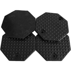 4Pcs Universal 135 * 10mm5.31*0.39 Octagon Heavy Duty Rubber Lifting Arm Pads Car Lift Accessories for Auto Lift Hoist Spareparts