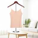 T Shirt Display stand for Vendors, Adjustable Dress Form Mannequin Torso, Portable Hanging wooden Clothes Rack, Flexible Hanger for Clothing Tshirt Jacket Coat Retail, Height 18.5-31.5 Inch (2 Pcs)