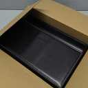 Juvale Mens Jewelry Box Organizer and Holder - Black Watch Box with Leather Valet Tray for Home Improvement - 12.6 x 9 x 4 In