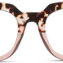Peepers by PeeperSpecs Oprah's Favorite Women's Showbiz Oversized Blue Light Blocking Reading Glasses - Gray Tortoise/Pink
 +0.00