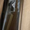 26 x 36 Inch Tempered Glass Fireplace Screen with Metal Black Base,Clear Glass Screen Fireplace for Living Room and Outdoor Use