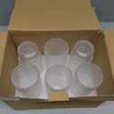 Large Capacity 16 oz Hobnail Drinking Glasses Set of 6, Vintage Glassware Drinking Glasses, Clear Water Glasses Tumbler, Cups for Kitchen, Juice, Beer, Cocktail, Whiskey