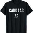 Cadillac AF T-Shirt, Size 4XLT