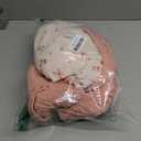 Blissful Diary Muslin Changing Pad Cover for Baby Girls, Ultra Soft Breathable Cotton, Baby Diaper Change Table Pad Covers, 2Pack (Pink Floral & Light Pink)