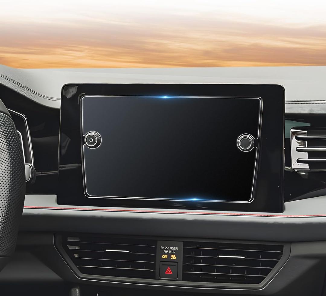CDEFG For 2025 2026 Volkswagen Jetta Screen Protector - 8 Inch Matte Anti Glare Tempered Glass - Jetta (SE, SEL, GLI Autobahn) Touchscreen Accessories